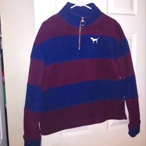 PINK Polar Fleece Half Zip